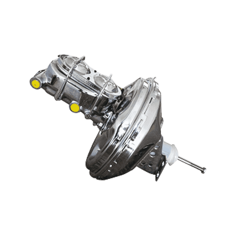 Booster phanh PB11003C với xi lanh chính phanh, Chrome
